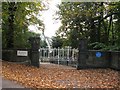 Entrance to Larchwood, Woodlands Drive