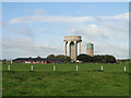 Water towers at Southwold from Godyll Road