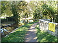 Top of the canal aqueduct, Govilon