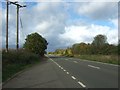 SO5056 : Lay-by on A49, looking north near Wharton Court by David Smith