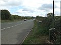 SO5056 : Lay-by on A49, looking south near Wharton Court by David Smith