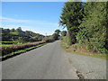 Road approaching Llwyn Coch