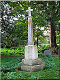 TM4098 : War memorial at St Mary's church, Norton Subcourse by Evelyn Simak