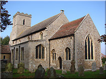 TL6973 : Worlington All Saints church by Adrian S Pye