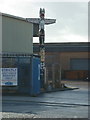 A Totem pole down St Johns Road, Plymouth