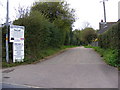 TM3977 : Entrance to Holton Orchards & Farmshop & Footpath to Orchard Valley by Geographer