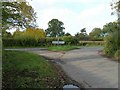 Road junction near Draycott