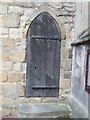 Door in the west tower of Holy Trinity Church