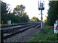 Railway going northwest from Barnes Bridge 