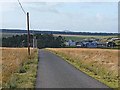 Country road at Middlesknowes