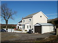 Two houses at the SE edge of Upper Coedcae Road, Blaenavon