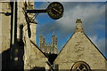 Clock on St Nicholas Church