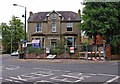 Old villa in process of demolition, Church Road