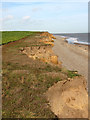 TM5383 : Zig-zag cliffs north of Benacre Broad by Evelyn Simak