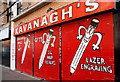 Decorated shutter, Belfast