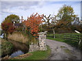 Entrance to The Poplars, East Rolstone