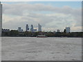 View of the Gherkin from the Thames #5