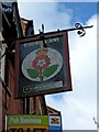 Ye Old Rose & Crown (2) - sign, 10 Market Street