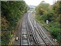 Railway line near Ore station