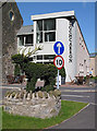 The entrance to Lochcarron Visitor Centre