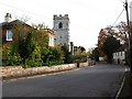 The road through Codford St Peter