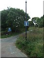 Road junction below Luccombe Village