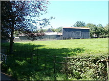 ST3793 : Northern edge of farm buildings, Garn-fawr by Jaggery