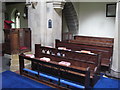 NY8355 : St. Cuthbert's Church, Allendale - choir (2) by Mike Quinn