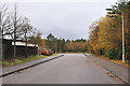 Road into Blar Mhor Industrial Estate