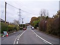 Cats cradle of cable over Burrows Lane