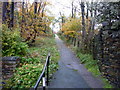 A footpath joining The Green with High Lea at Marsden