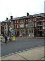 Looking from Victoria Street into the High Street