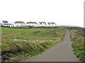 Looking towards Heugh Road