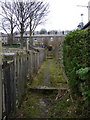 Footpath from Cheshire Court to Whalley Road