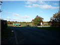 Looking towards the A658 from Haggs Road