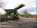 Farm hardstanding beside the A140 road