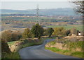 Sutton Lane leaving the village of Sutton Scarsdale