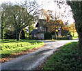 Gatehouse by the entrance to Gawdy Hall, Redenhall