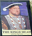 Sign for the Kings Head