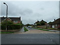 Looking from Merryfield Drive into the southern entrance to Hill Mead