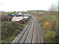 Railway lines west from Wyck Beck Road, Bristol