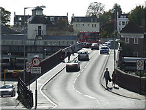 TQ4109 : Weak bridge at Lewes station by Malc McDonald
