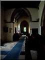 NU2311 : St Mary's Church, Lesbury, Interior by Alexander P Kapp