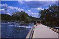 River Avon at Chadbury Lock  (1975)