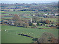 Upton Farm and the remains of St John