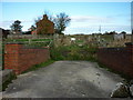 A broken road bridge near Rest Park