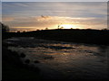 Sunset over the River Bladnoch