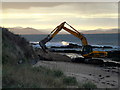 Sea-defence repairs at Balnabruach