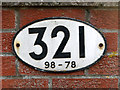 Bridge 321 - sign