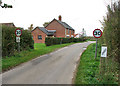 Cottages in Heywood Road, Shelfanger